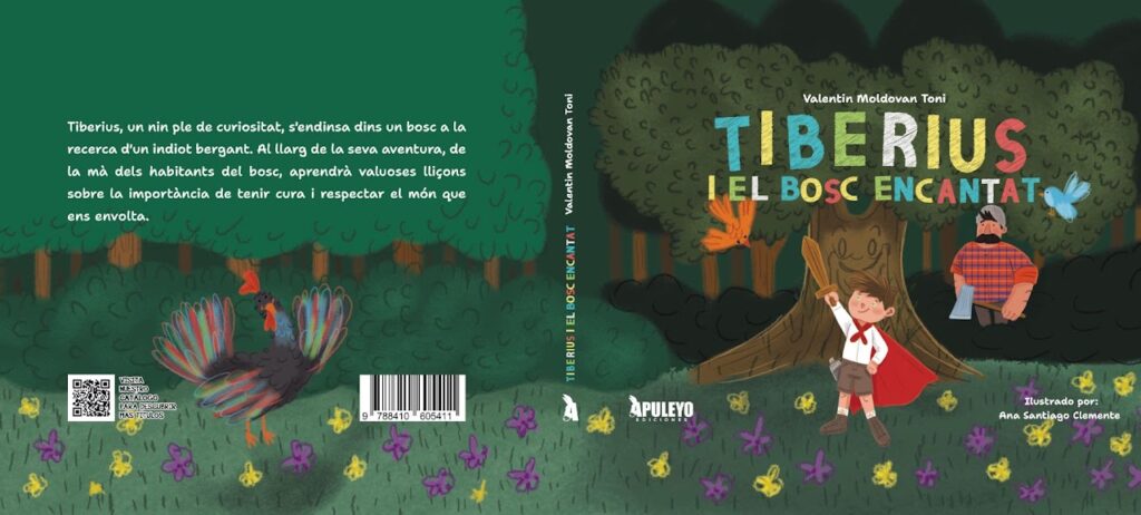 imagen libro tiberius i el bosc encantat